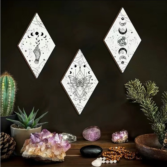 Moon phases boho wall art​ - Picture 5 of 6